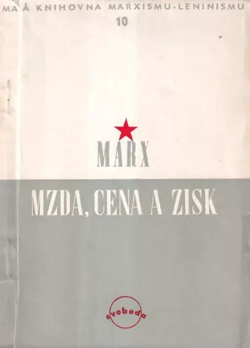 Mzda, cena a zisk, 3., autoriz. vyd.