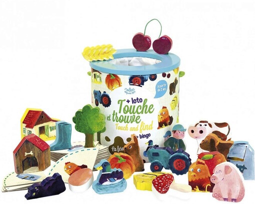 Hmatej a najdi + bingo : farma