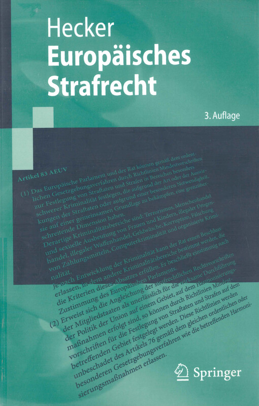 Europäisches Strafrecht