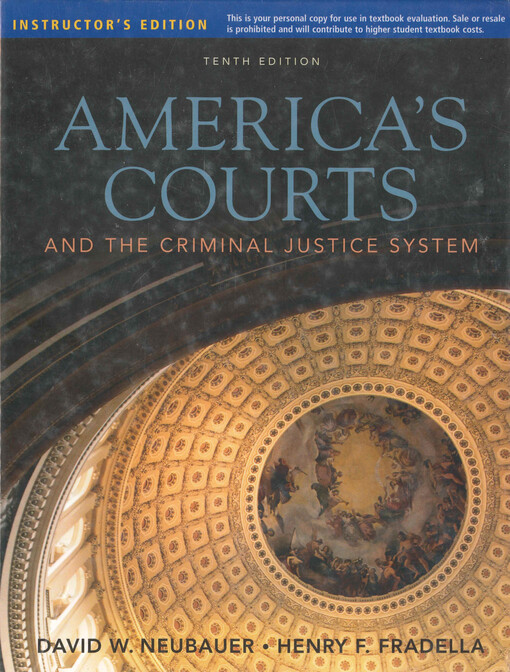 America's courts and the criminal justice system