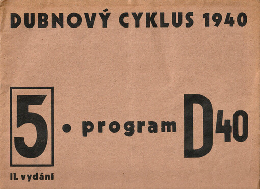  5 II. vydání (8. března 1940)