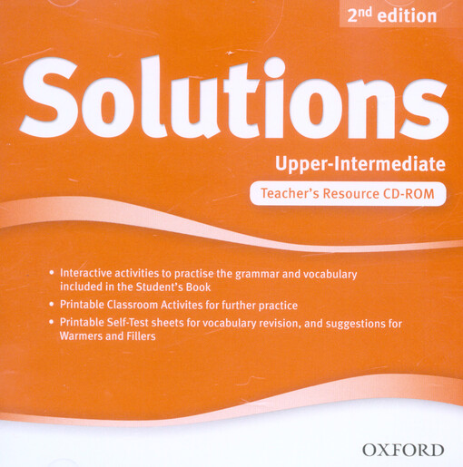 Maturita solutions :upper-intermediate, CDs