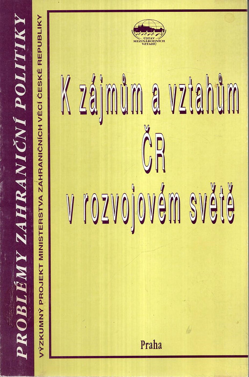 K zájmům a vztahům České republiky v rozvojovém světě