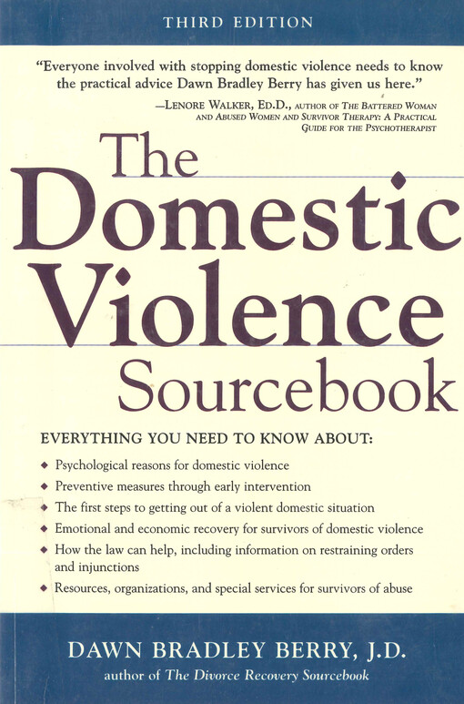 The domestic violence sourcebook