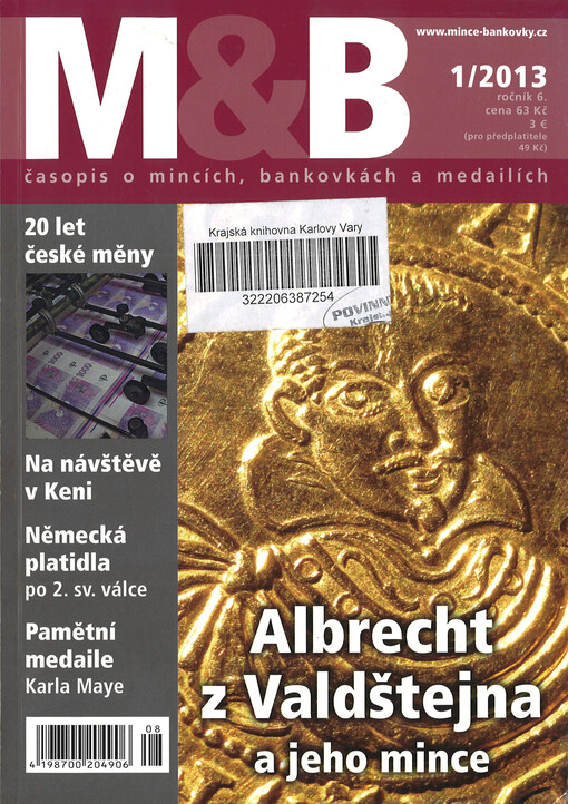 Mince & bankovky : časopis o mincích, medailích a papírových platidlech
