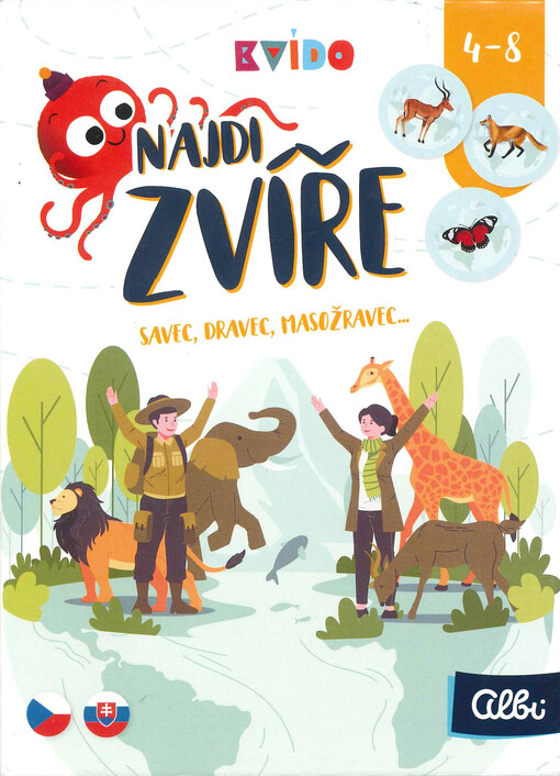 Najdi zvíře : savec, dravec, masožravec...