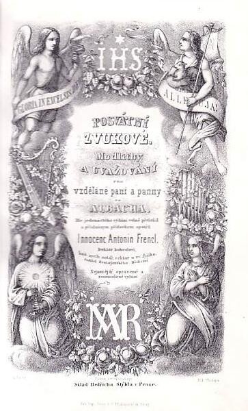 Albach-a posvátní zvukové :modlitby a uvažování pro vzdělané katolické křesťany : s potvrzením vyššího pastýřstva