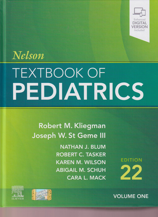 Nelson textbook of pediatrics