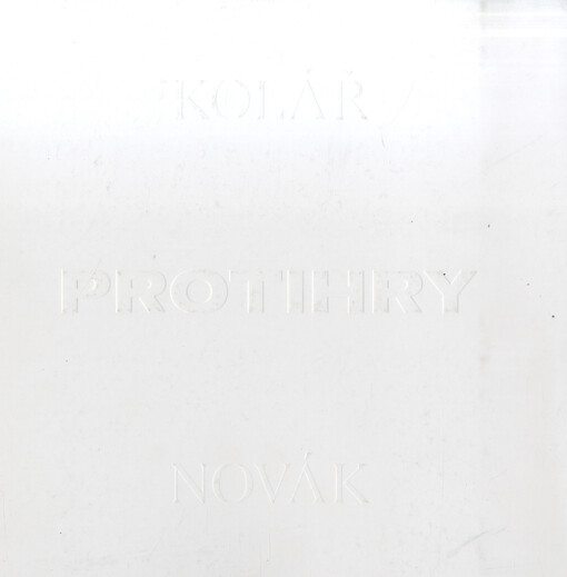 Jiří Kolář, Ladislav Novák : Protihry