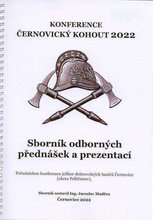 Konference Černovický kohout 2022 : sborník odborných přednášek a prezentací