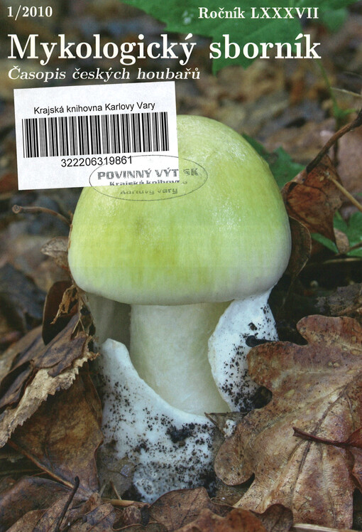 Mykologický sborník : ilustrovaný list pro vědeckou i praktickou mykologii