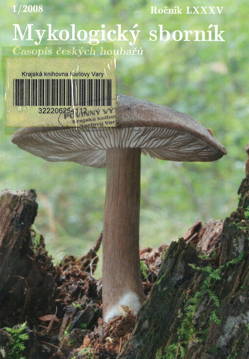 Mykologický sborník : ilustrovaný list pro vědeckou i praktickou mykologii
