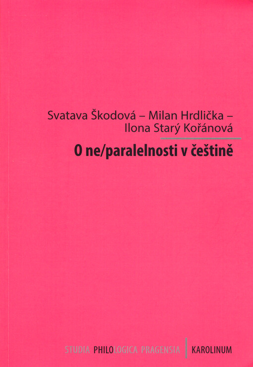 O ne/paralelnosti v češtině