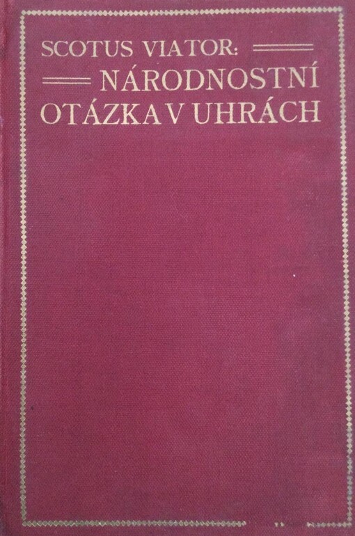 Národnostní otázka v Uhrách