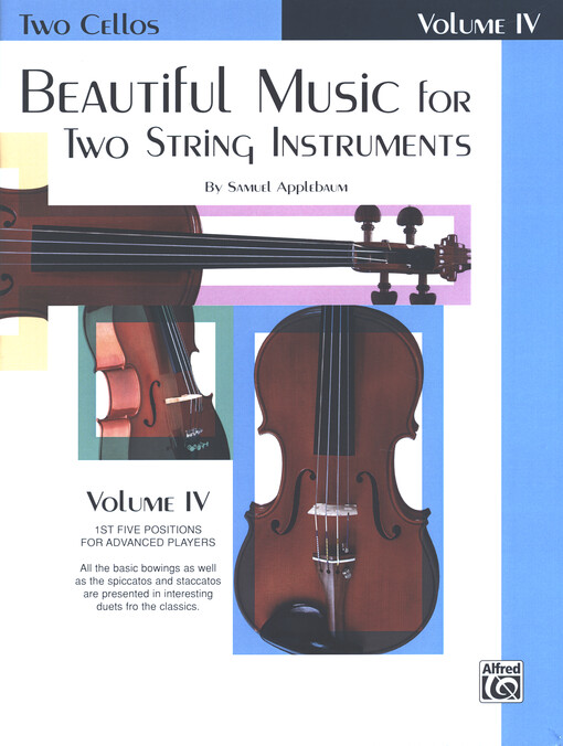 Beautiful Music for Two String Instruments : two violoncellos. 4