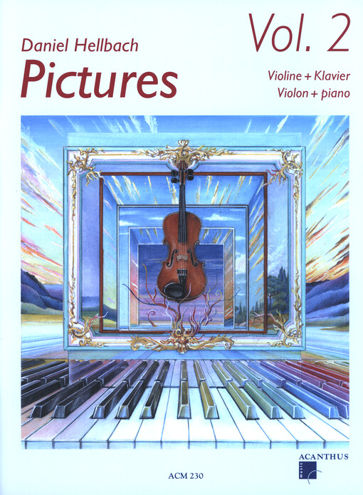 Pictures : violin + piano. Vol. 2