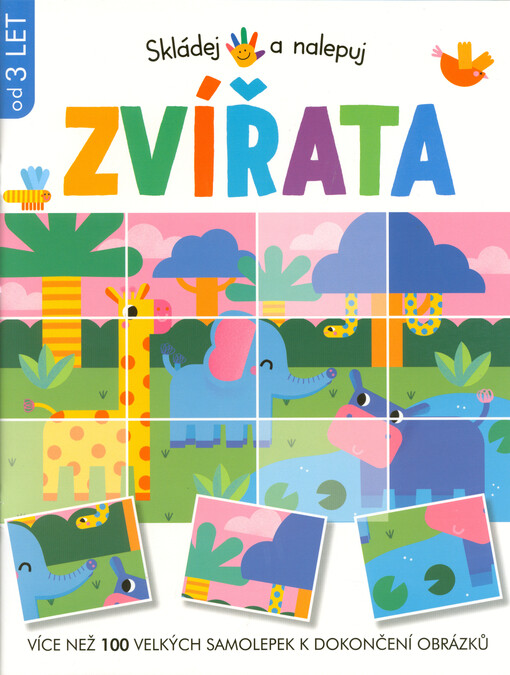 Zvířata : skládej a nalepuj