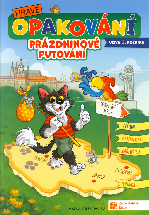 Hravé opakování učiva 3. ročníku : prázdninové putování