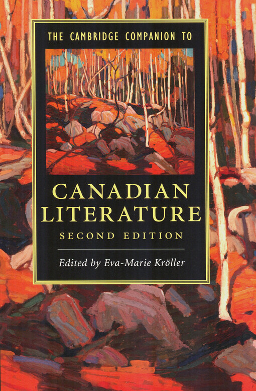 The Cambridge companion to Canadian literature