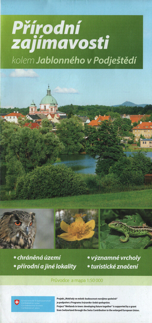Přírodní zajímavosti kolem Jablonného v Podještědí : průvodce a mapa 1:50 000