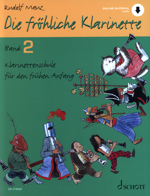 Die fröhliche Klarinette. Band 2