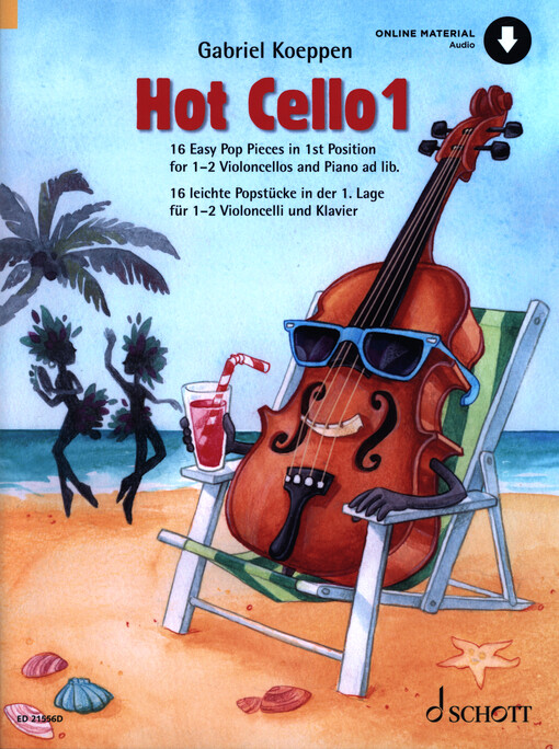 Hot cello. 1 : 16 easy pop pieces in 1st position