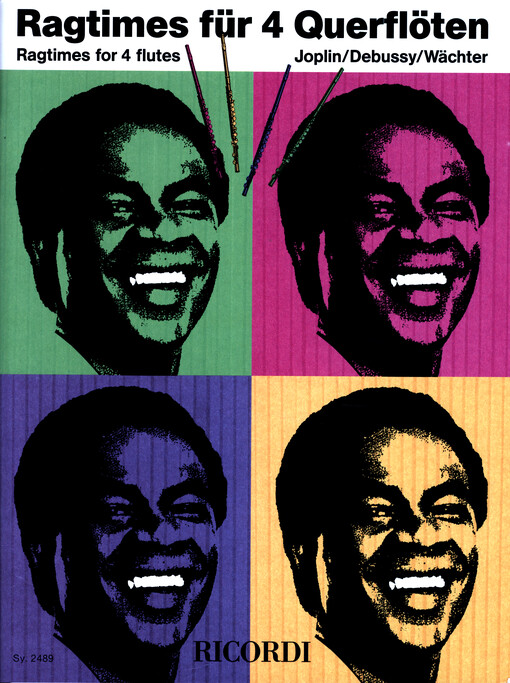 Ragtimes für 4 Querflöten