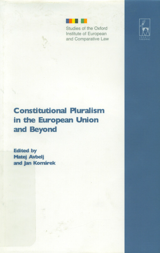 Constitutional pluralism in the European Union and beyond