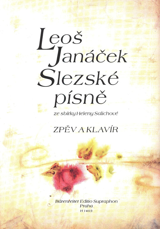 Slezské písně : zpěv a klavír