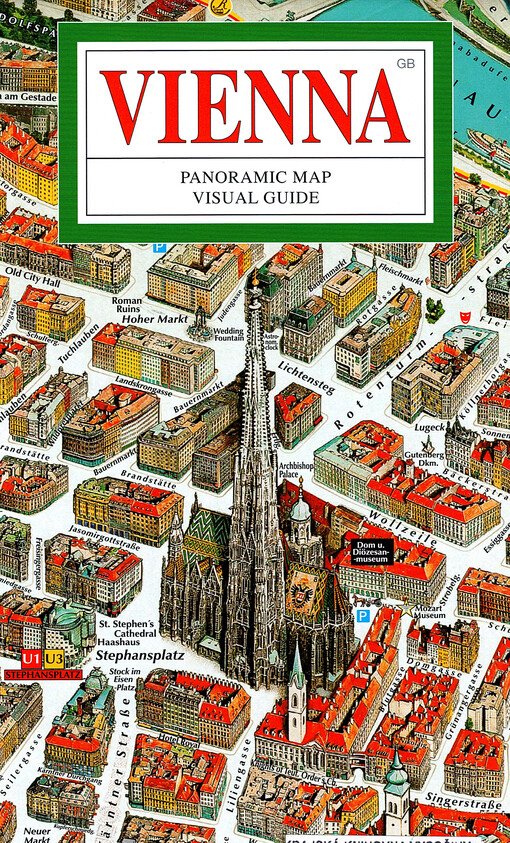 Vienna : panoramic map : visual guide