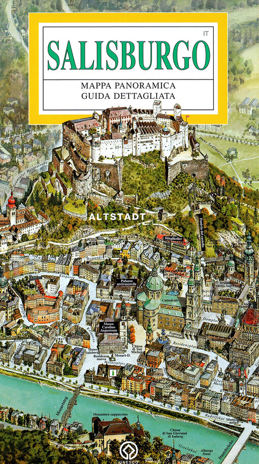 Salisburgo : mappa panoramica : guida dettagliata