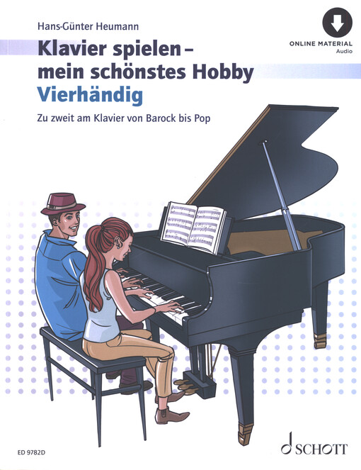 Klavier spielen - mein schönstes Hobby : Vierhändig