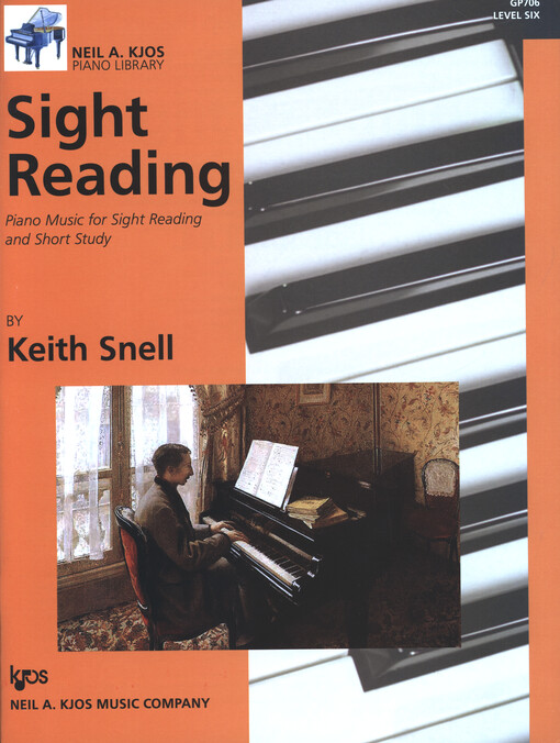 Sight Reading : Piano Music for Sight Reading and Short Study. Level 6 / by Keith Snell
