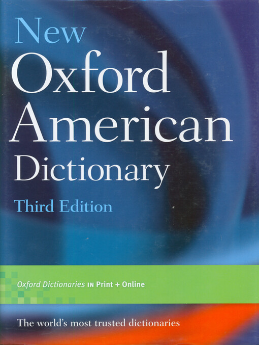New Oxford American dictionary