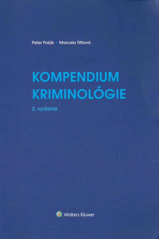 Kompendium kriminológie