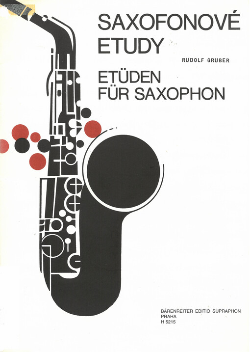 Saxofonové etudy = Etüden für Saxophon