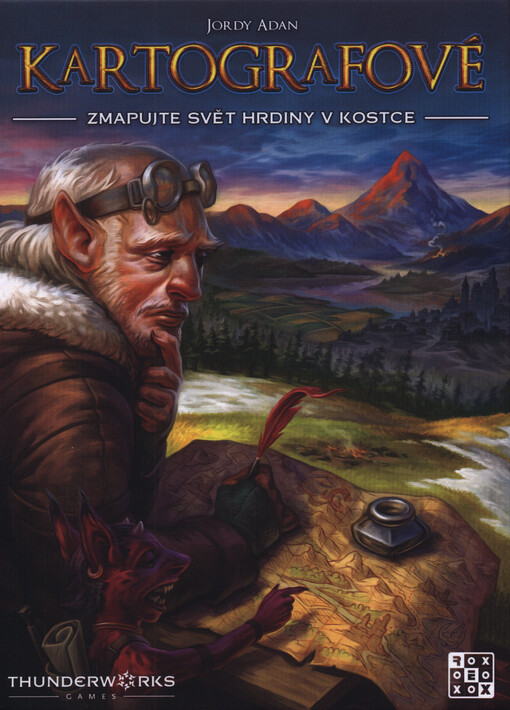 Kartografové : zmapujte svět hrdiny v kostce