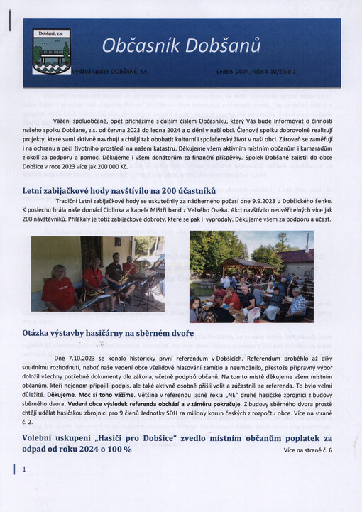 Občasník Dobšanů