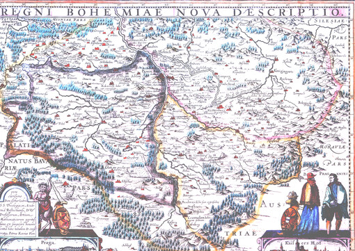 Mapy země České ze sbírky Regionálního muzea v Českém Krumlově