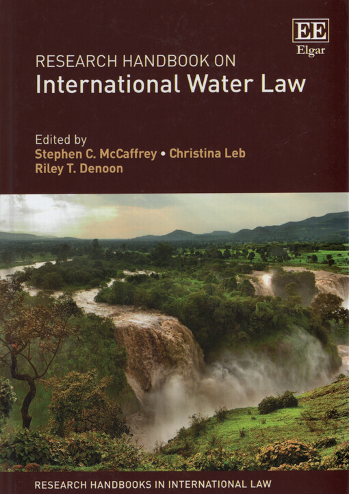 Research handbook on international water law