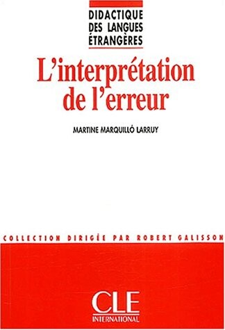 L'interprétation de l'erreur