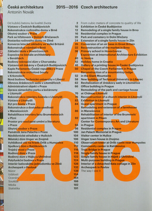 Česká architektura = Czech architecture