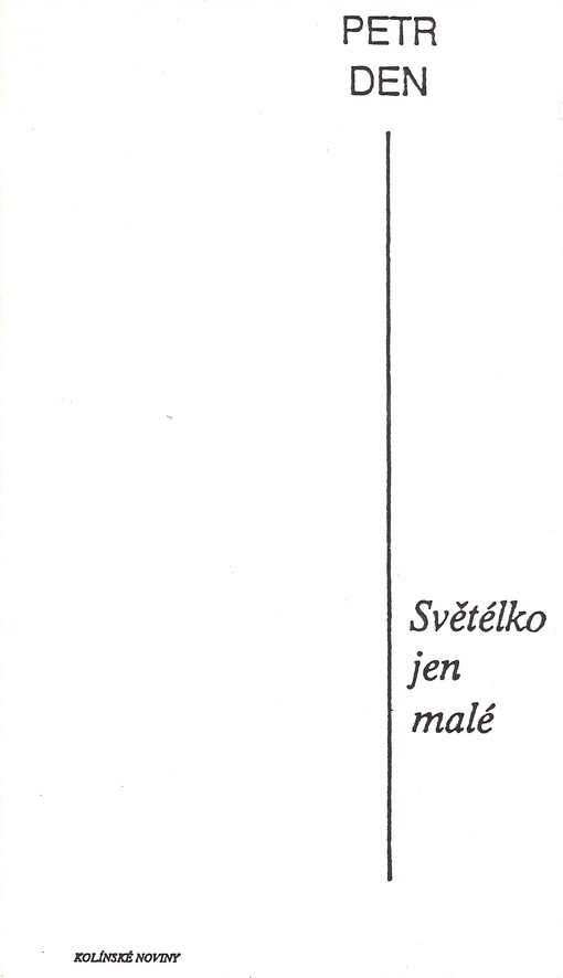 Světélko jen malé