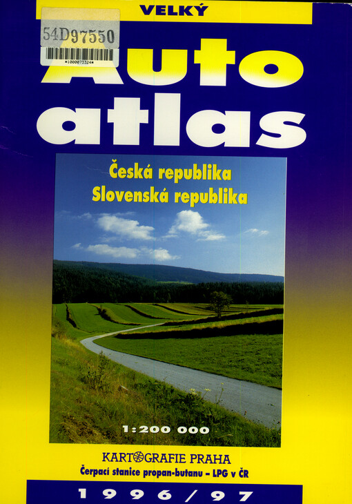 Velký autoatlas : Česká republika : Slovenská republika