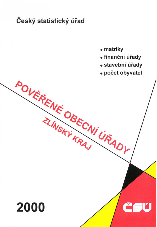 Pověřené obecní úřady. Zlínský kraj