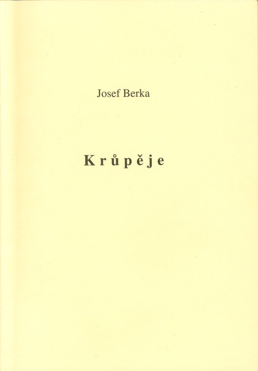 Krůpěje