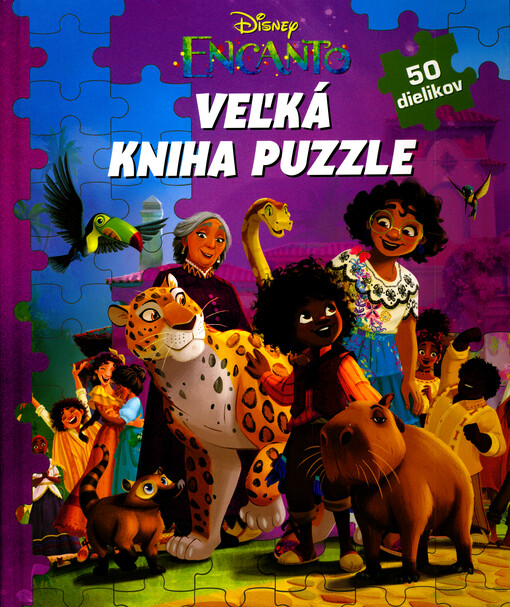 Encanto : veľká kniha puzzle : 50 dielikov