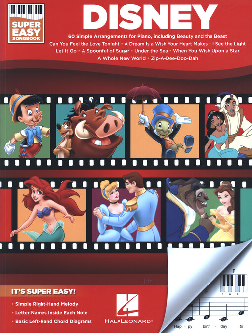 Disney : super easy songbook