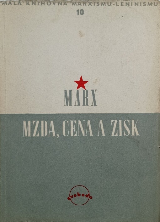 Mzda, cena a zisk
