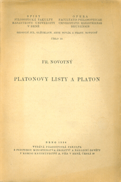 Platonovy listy a Platon